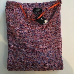 Spense Knits 3/4 sleeve sweater. mets colors size large